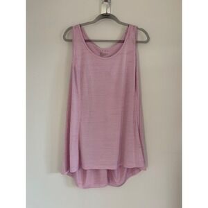 LIVI Active Lane Bryant Pink Crossback Tank Top Plus Size 22/24